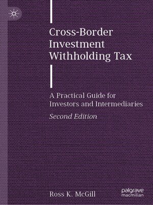 cover image of Cross-Border Investment Withholding Tax